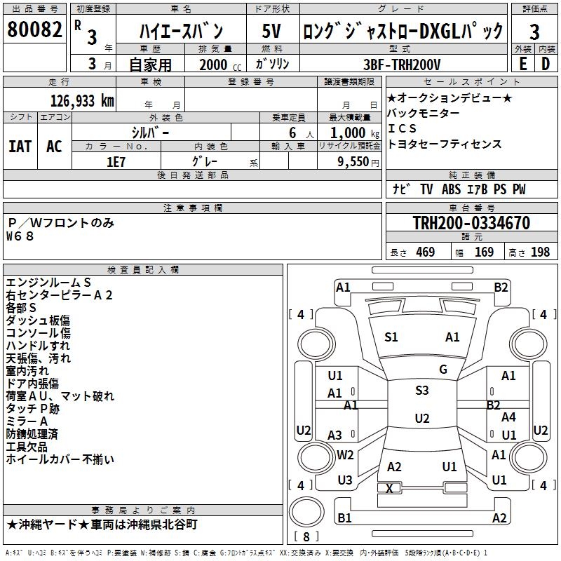 TOYOTA REGIUS ACE