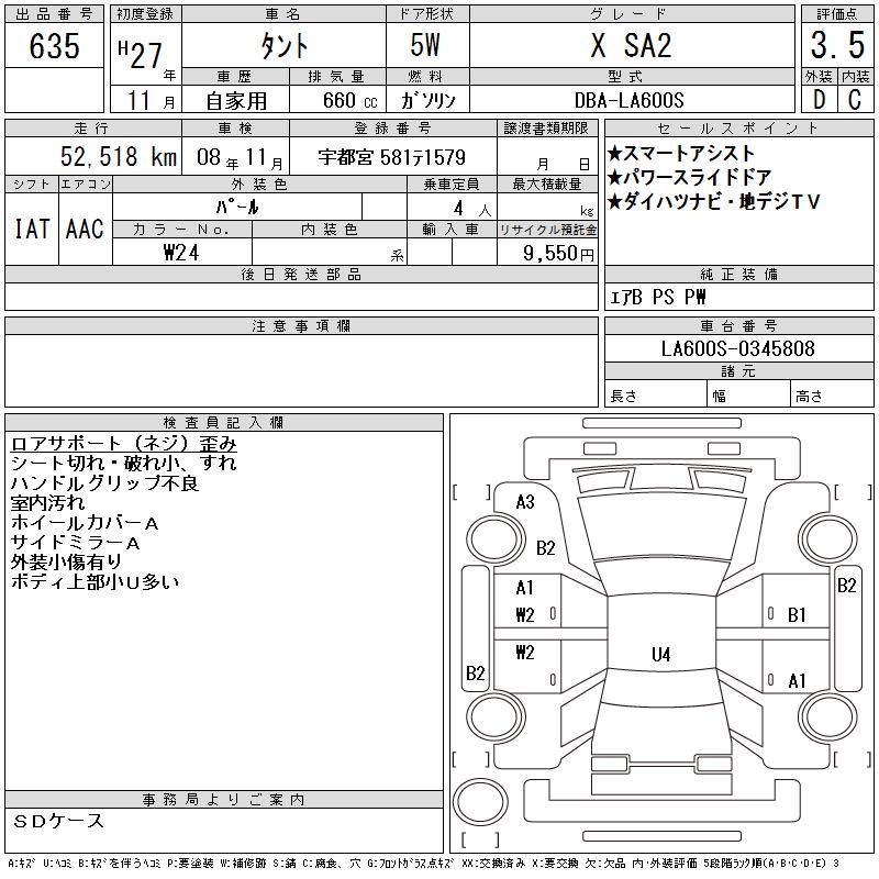 DAIHATSU TANTO
