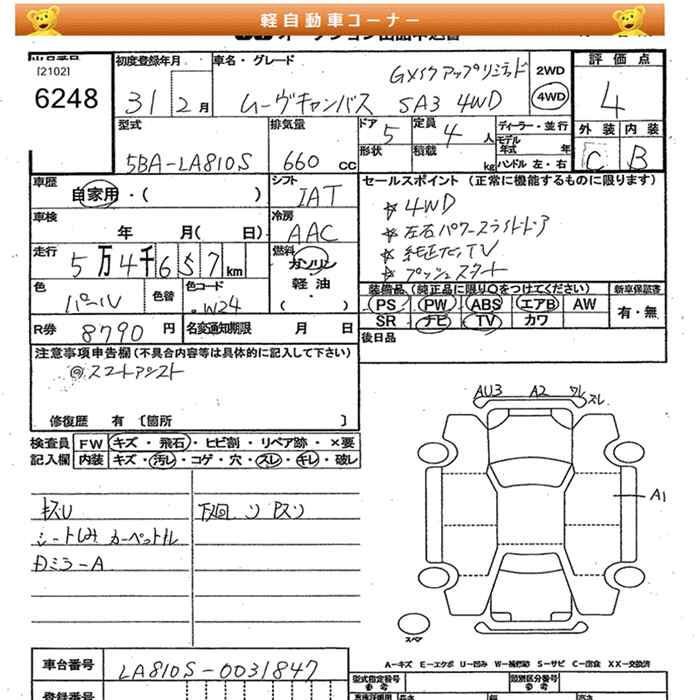 DAIHATSU MOVE CANBUS