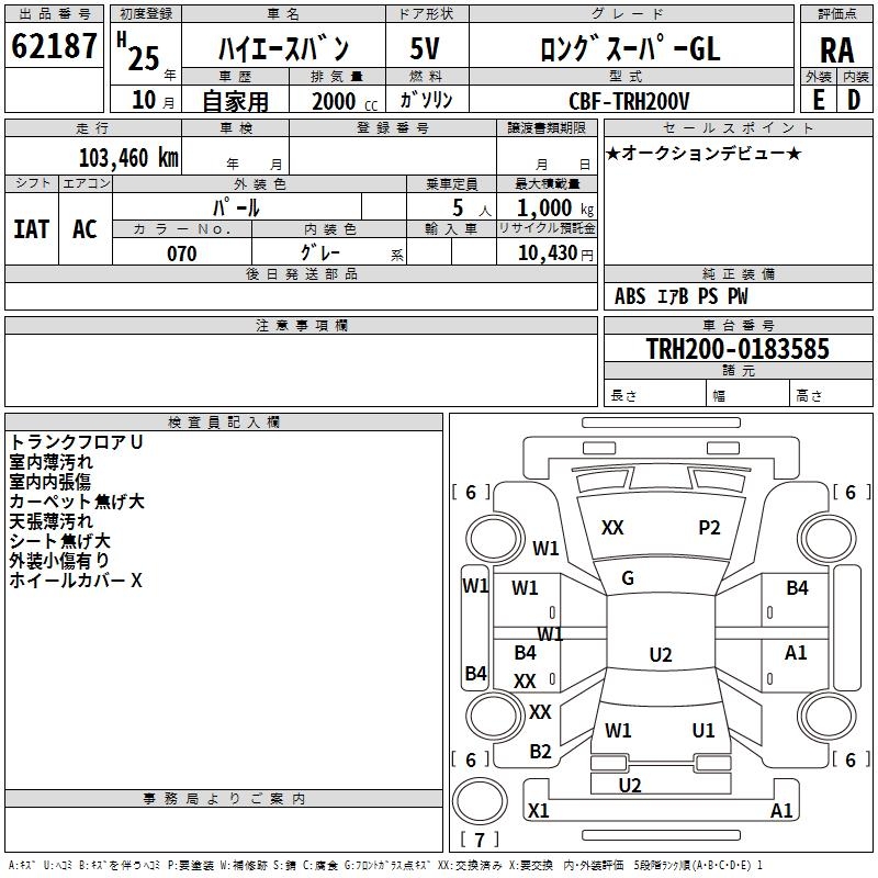 TOYOTA REGIUS ACE