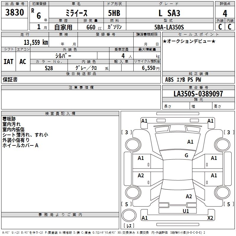 DAIHATSU MIRA E:S
