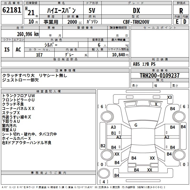 TOYOTA REGIUS ACE