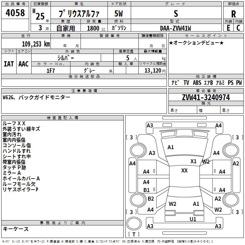TOYOTA PRIUS ALPHA
