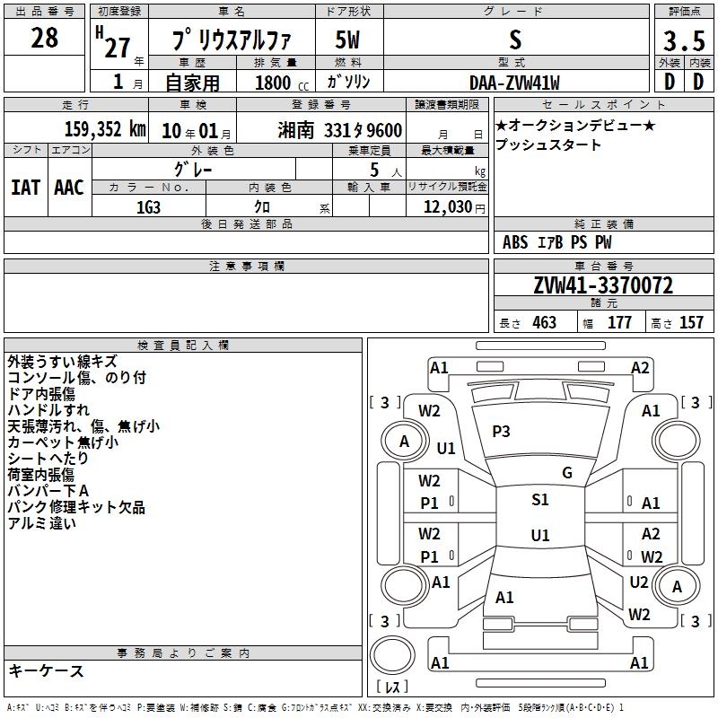 TOYOTA PRIUS ALPHA
