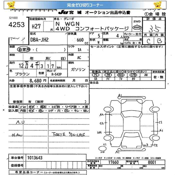 HONDA N-WGN