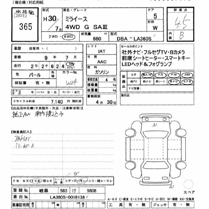 DAIHATSU MIRA E:S