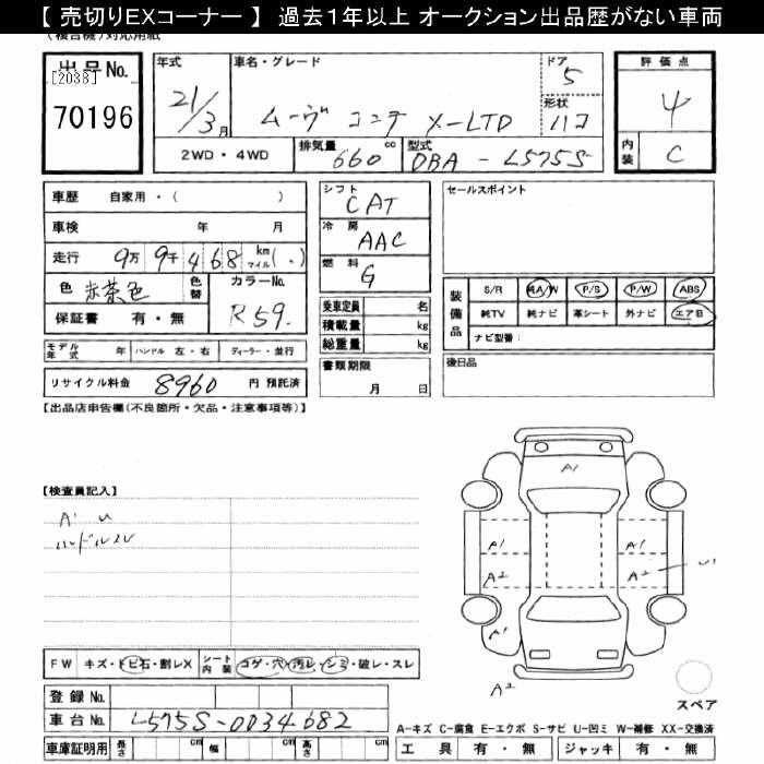 DAIHATSU MOVE CONTE