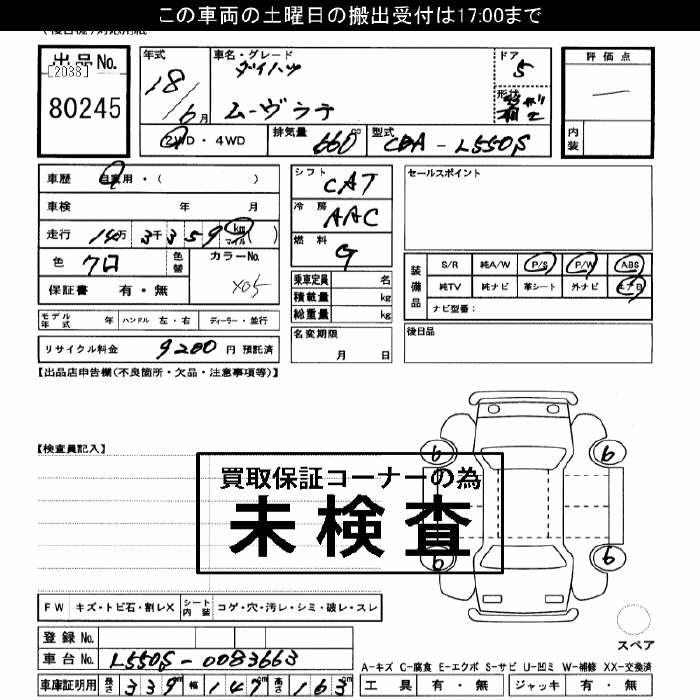 DAIHATSU MOVE LATTE