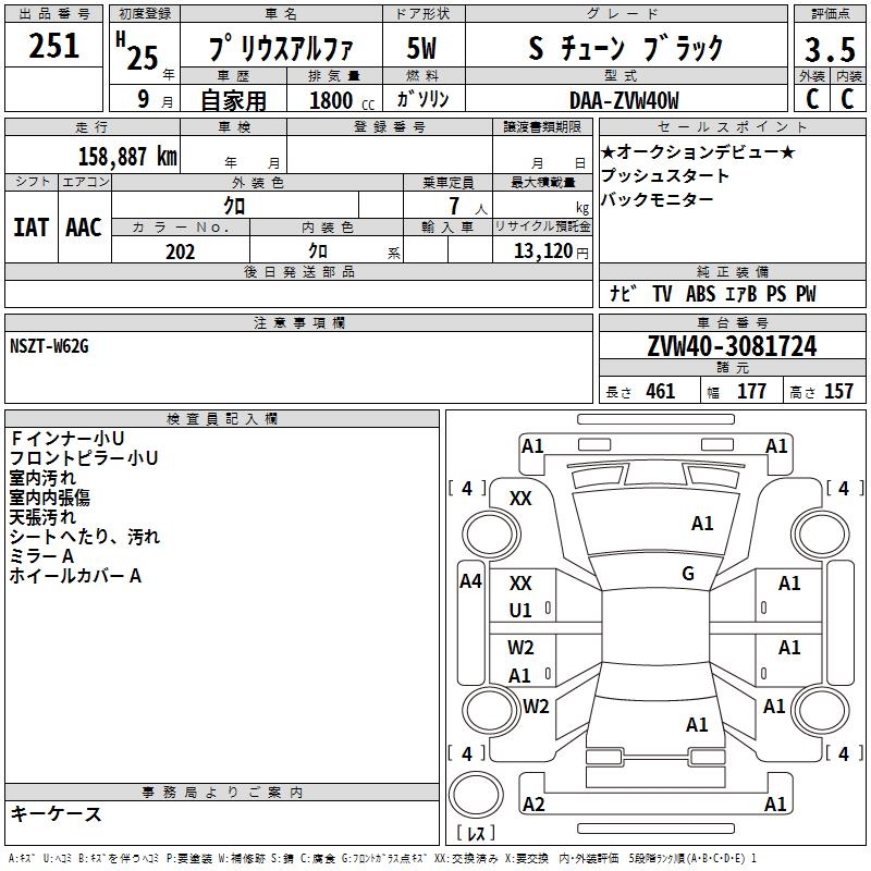 TOYOTA PRIUS ALPHA