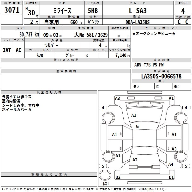 DAIHATSU MIRA E:S