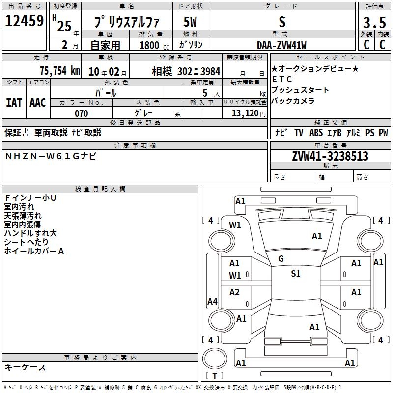 TOYOTA PRIUS ALPHA