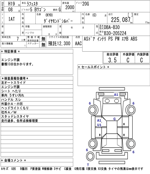 NISSAN LAFESTA