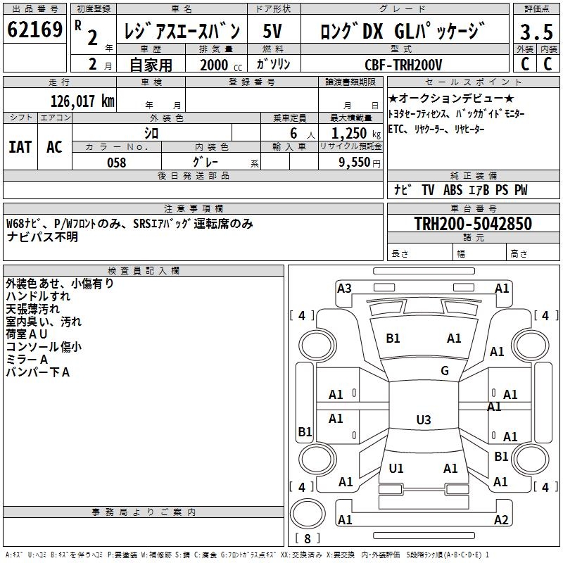 TOYOTA REGIUS ACE