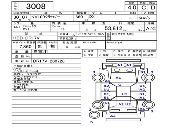 NISSAN NV100 CLIPPER
