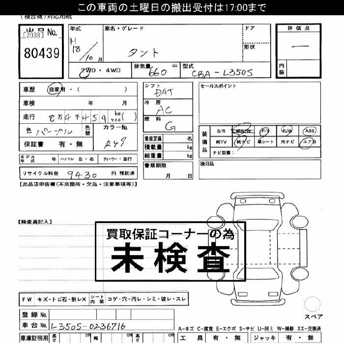 DAIHATSU TANTO
