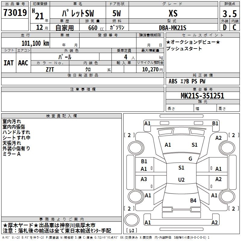 SUZUKI PALETTE