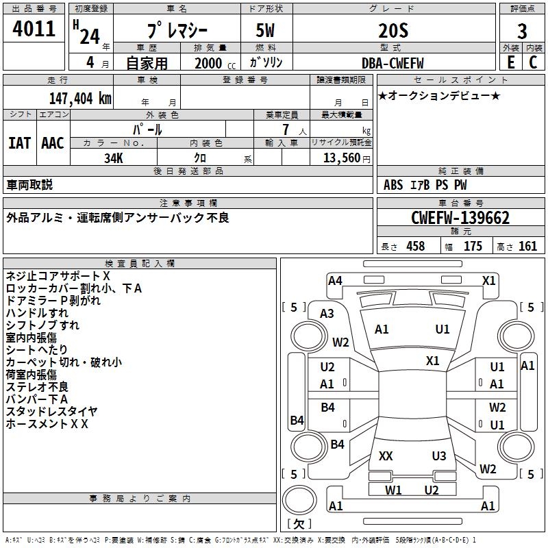 MAZDA PREMACY