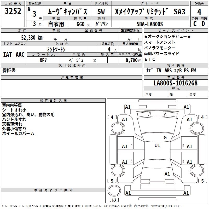 DAIHATSU MOVE CANBUS