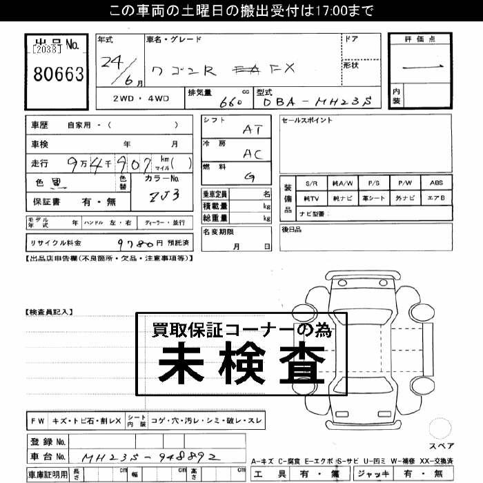 SUZUKI WAGON R