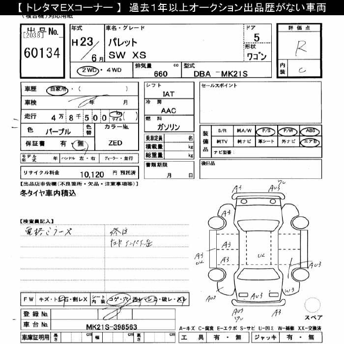 SUZUKI PALETTE