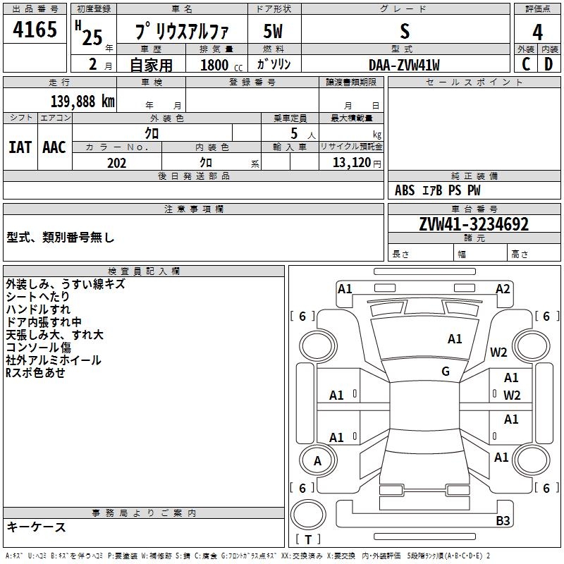 TOYOTA PRIUS ALPHA