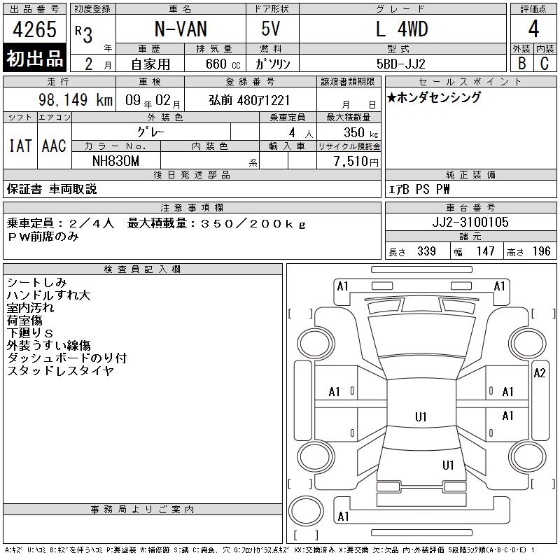 HONDA N-VAN