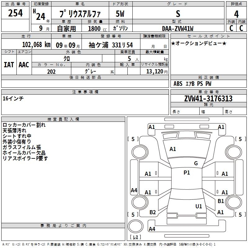 TOYOTA PRIUS ALPHA