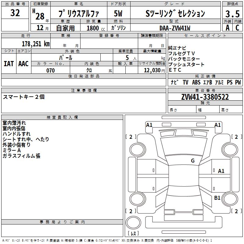 TOYOTA PRIUS ALPHA