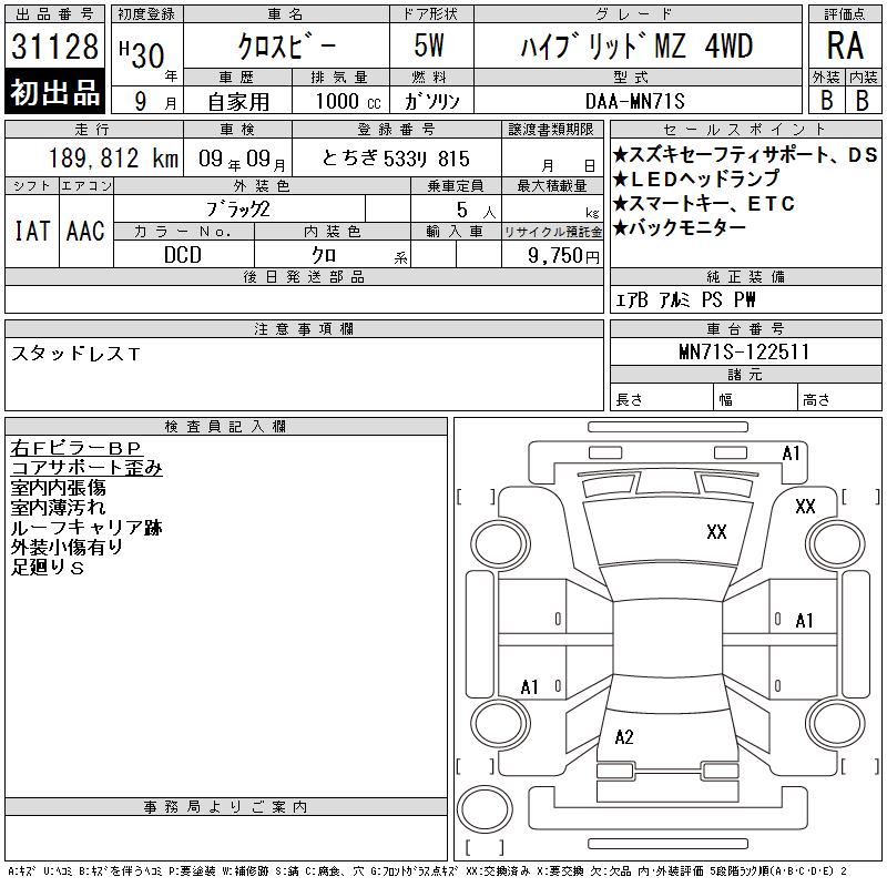 SUZUKI XBEE
