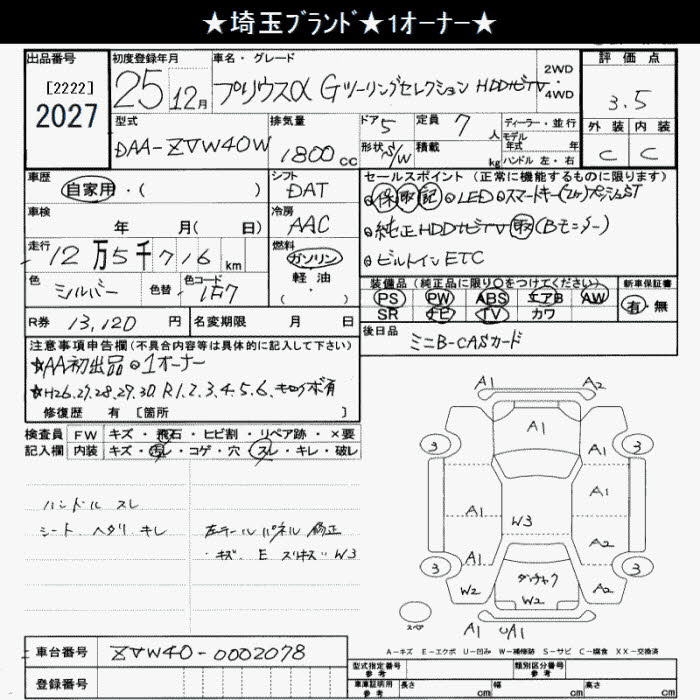 TOYOTA PRIUS ALPHA