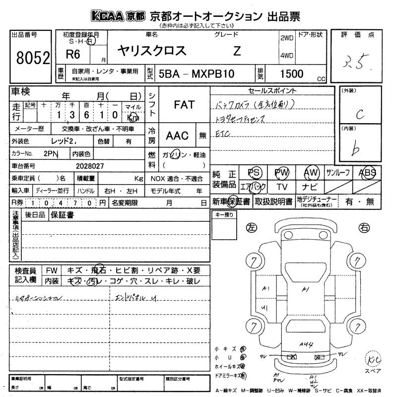 TOYOTA YARIS CROSS