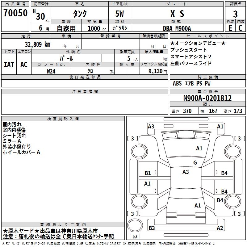 TOYOTA TANK