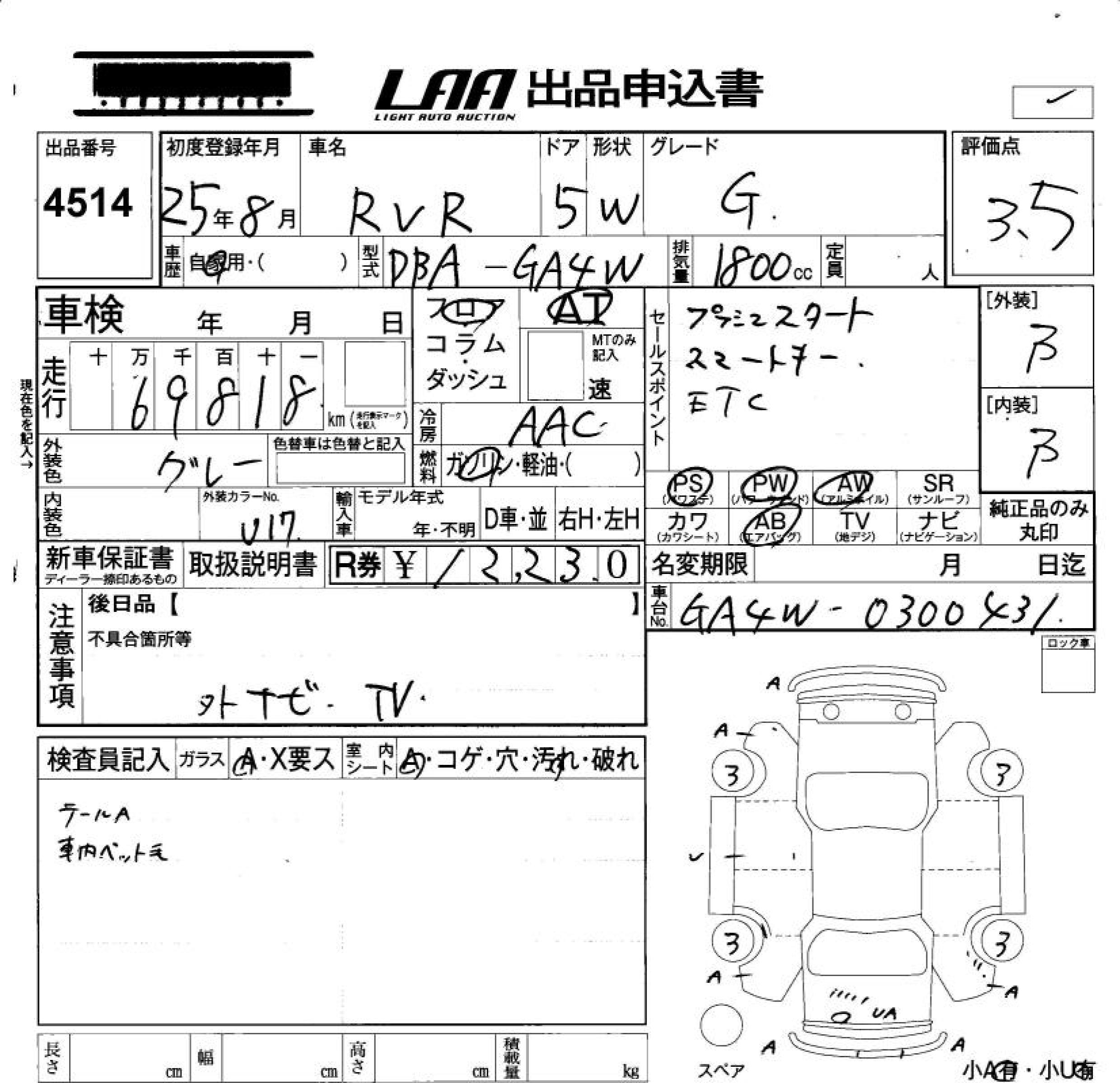 MITSUBISHI RVR
