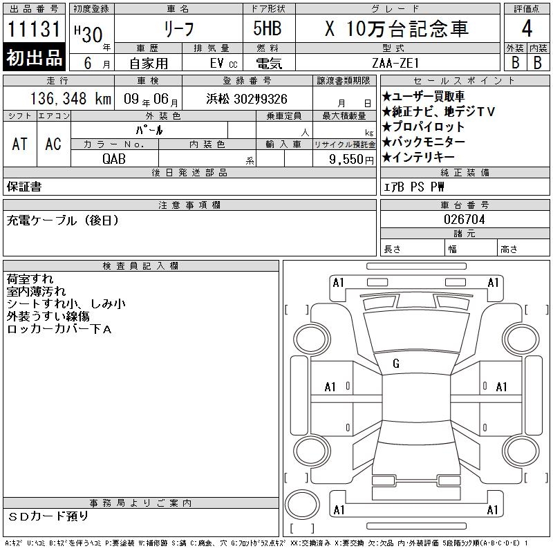 NISSAN LEAF