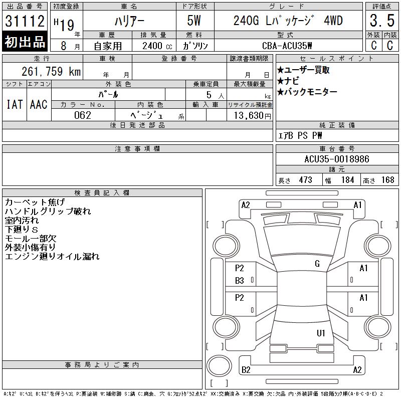 TOYOTA HARRIER