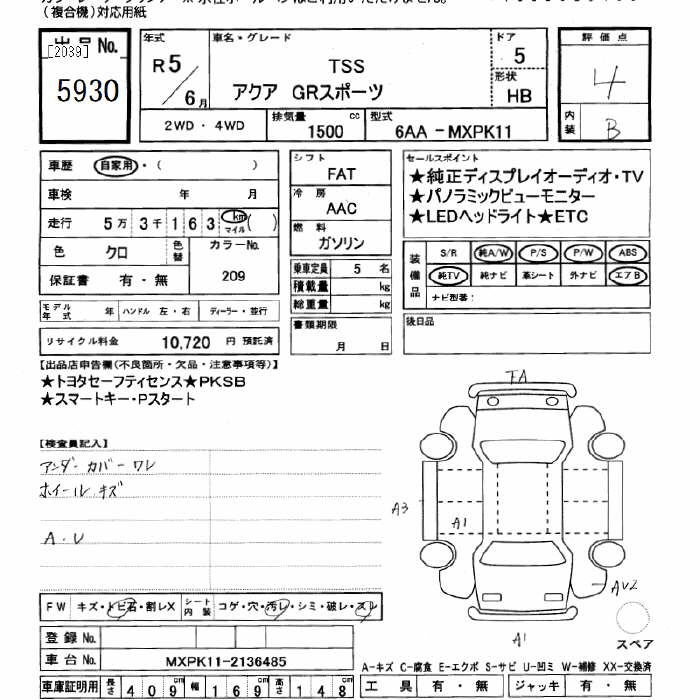 TOYOTA AQUA