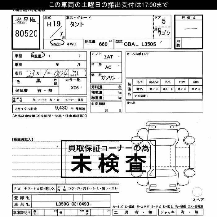 DAIHATSU TANTO