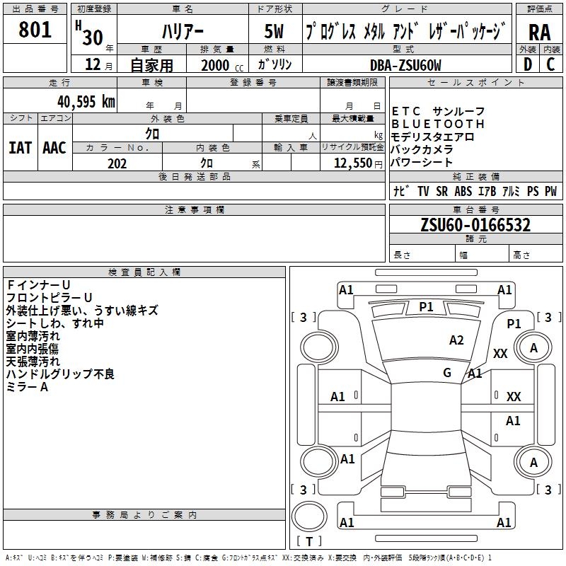 TOYOTA HARRIER