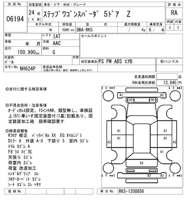 HONDA STEPWGN