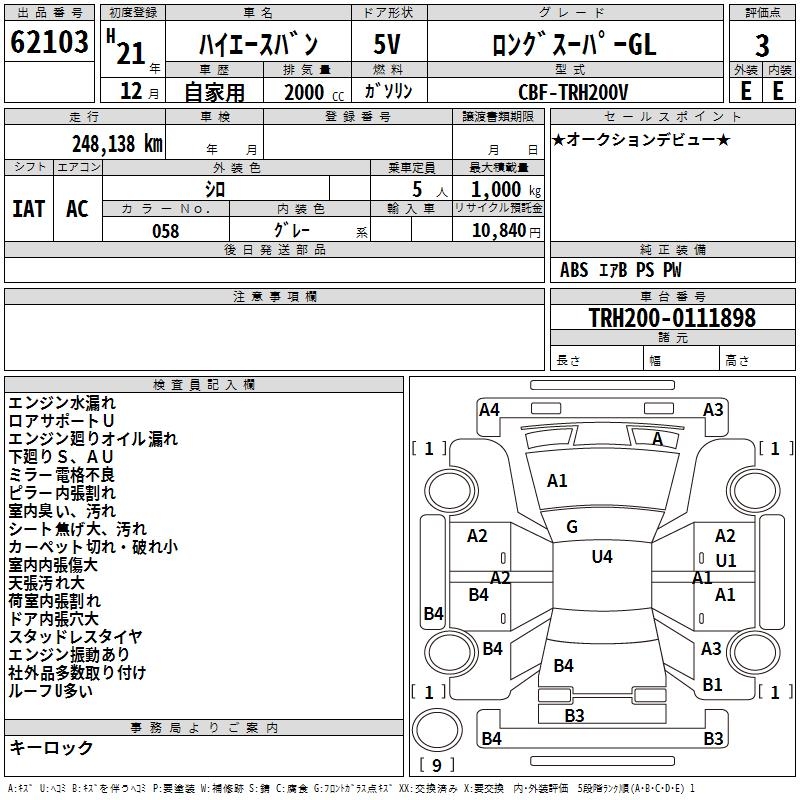 TOYOTA REGIUS ACE