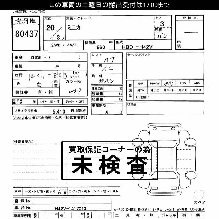 MITSUBISHI MINICA