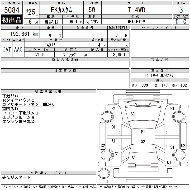 MITSUBISHI EK CUSTOM