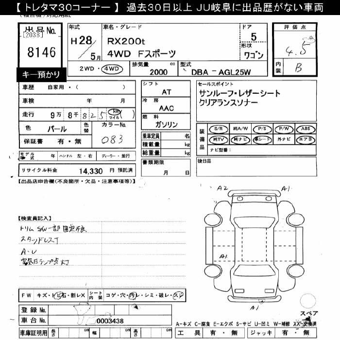 LEXUS RX200T