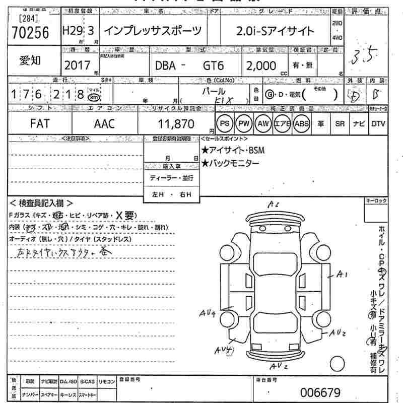 SUBARU IMPREZA
