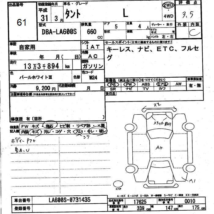 DAIHATSU TANTO