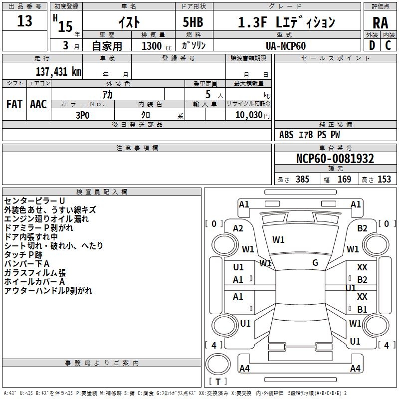 TOYOTA IST