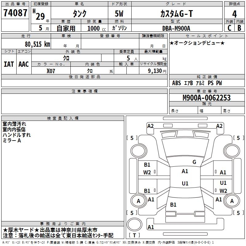 TOYOTA TANK