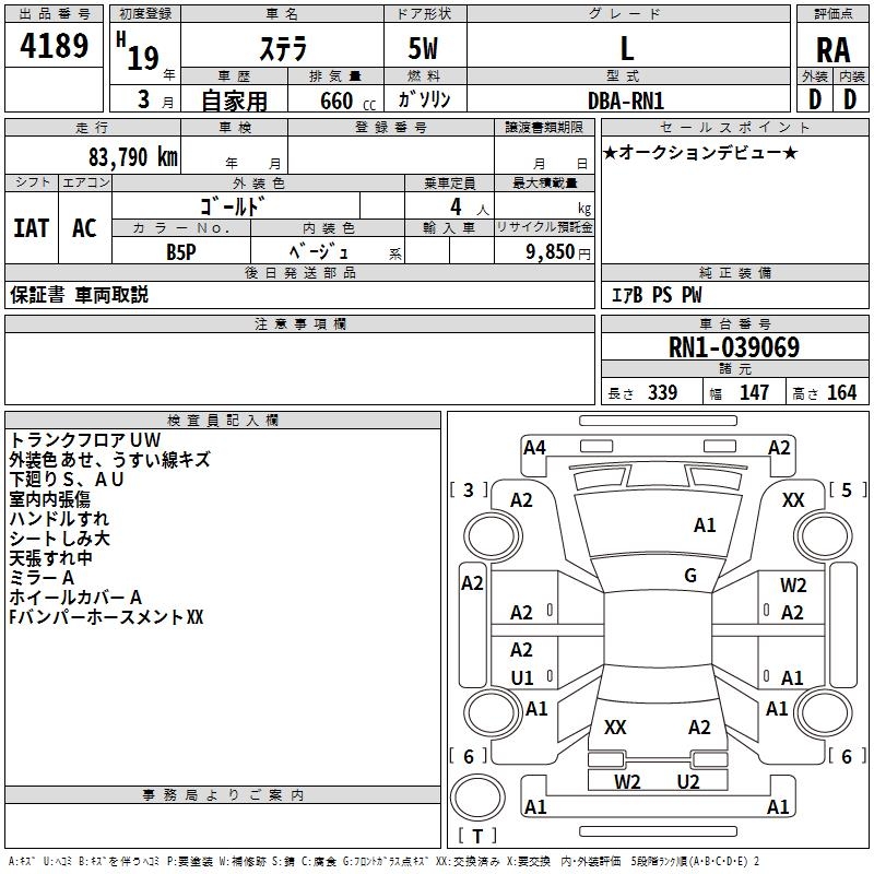 SUBARU STELLA