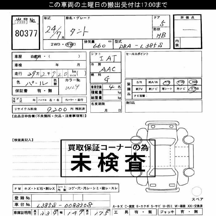 DAIHATSU TANTO