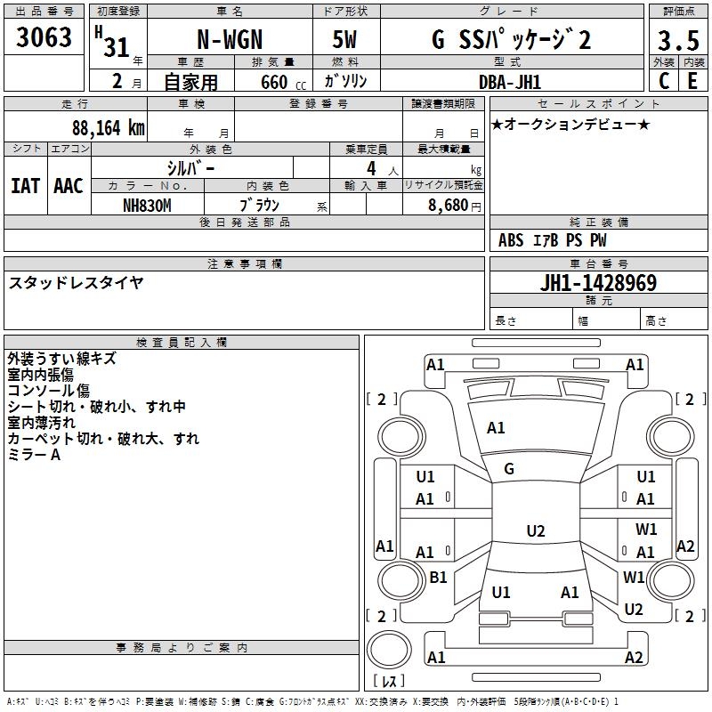 HONDA N-WGN